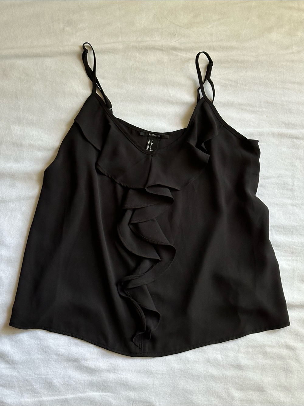 Black Strapped Blouse